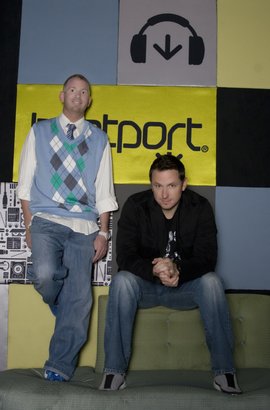 Beatport’s Roulier (left) and Tempel. 